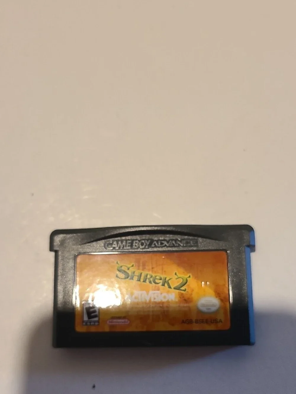 Nintendo Shrek 2 Game Boy Advance Cartridge & Manual For Game Boy Advance